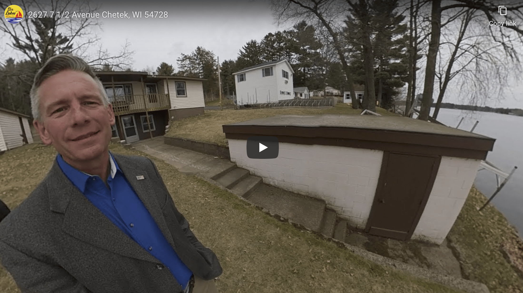 Can’t beat this location on Chetek Lake!! Six Lakes Realty